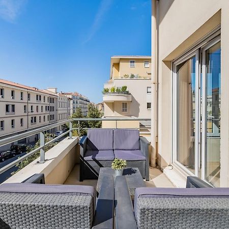 La Joliette; Duplex 2 Chambres, Parking Inclus+ Terrasse+ Ascenseur Marseille Eksteriør billede