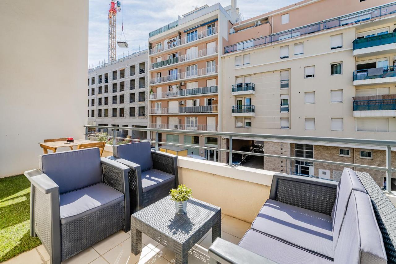 La Joliette; Duplex 2 Chambres, Parking Inclus+ Terrasse+ Ascenseur Marseille Eksteriør billede